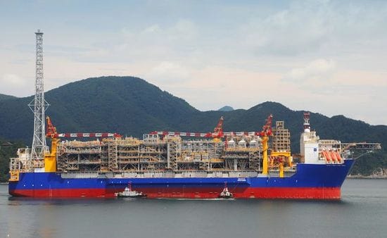 Second Ichthys vessel headed for gas field